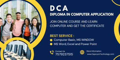 DCA - Diploma in Computer Application